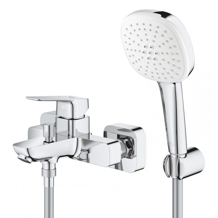 Одноважільний змішувач для ванни Grohe Cubeo (1018140000) Одноважільний змішувач для ванни Grohe Cubeo (1018140000)