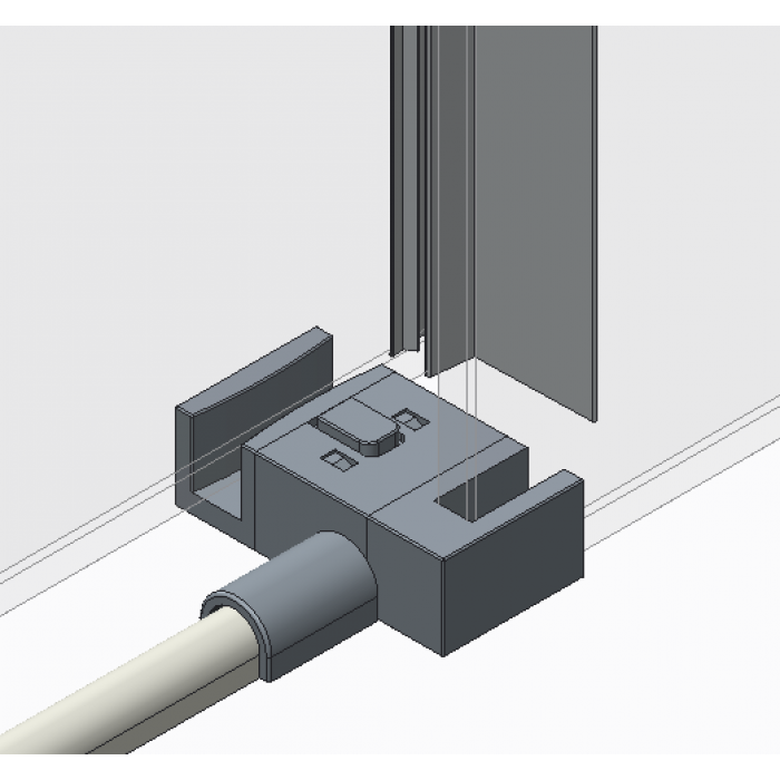 Двері в нішу Koer SR SD01-140x200-TR-01 прозоре скло Easy Clean 8мм, хром (KR5380)