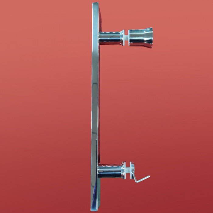 Двері в нішу Koer SR SD01-140x200-TR-01 прозоре скло Easy Clean 8мм, хром (KR5380)