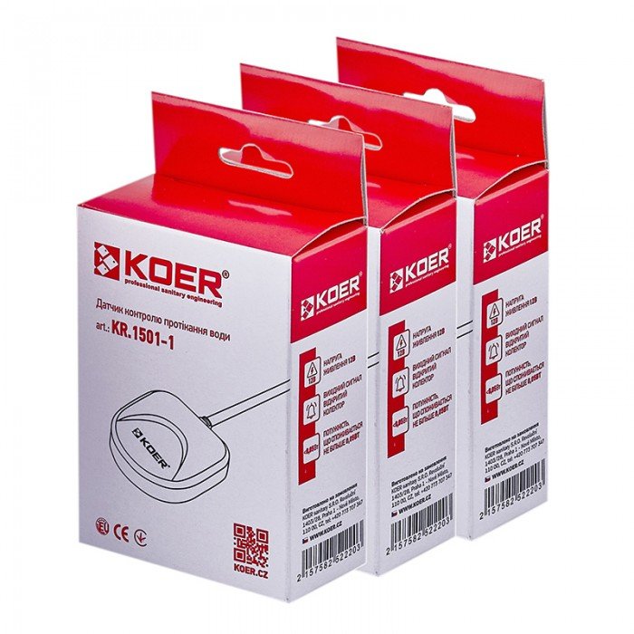 Датчик контроля протечки воды Koer KR.1501-1 (KR5222)