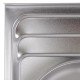 Кухонная мойка накладная Zerix Z8060B-08-180E (Satin) (ZX1620) Кухонная мойка накладная Zerix Z8060B-08-180E (Satin) (ZX1620)