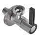 Кран для подключения сантехприборов Zerix VAL-12-1/2x3/4 из нерж.стали SUS304 (ZX5105) Кран для подключения сантехприборов Zerix VAL-12-1/2x3/4 из нерж.стали SUS304 (ZX5105)