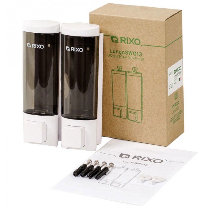 Дозатор рідкого мила універсальний Rixo Lungo SW013W (SW013W)