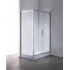 Душова кабіна з низьким піддоном Mixxus HARD SCT01-120x80x198-TR CHROME прозоре скло 5мм (MI69