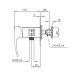 Смеситель для гигиенического душа Koer KB-23007-01 (Цвет хром) (KR3468) Смеситель для гигиенического душа Koer KB-23007-01 (Цвет хром) (KR3468)