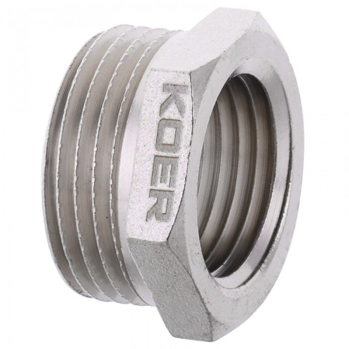 Футорка 1/2"х3/4" Koer KF.F0608 (KF0082) Футорка 1/2"х3/4" Koer KF.F0608 (KF0082)