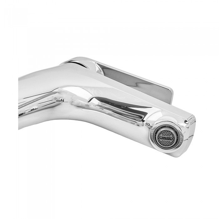 Смеситель для умывальника Plamix Lucas-001 SET Chrome с подводом (PM0707) Смеситель для умывальника Plamix Lucas-001 SET Chrome с подводом (PM0707)
