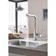 Смеситель для кухни с выдвижным изливом Grohe Essence New (30270000)