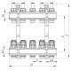 Коллекторный блок с расходомерами Koer KR.1110-08 1”x8 ways (KR2645) Коллекторный блок с расходомерами Koer KR.1110-08 1”x8 ways (KR2645)