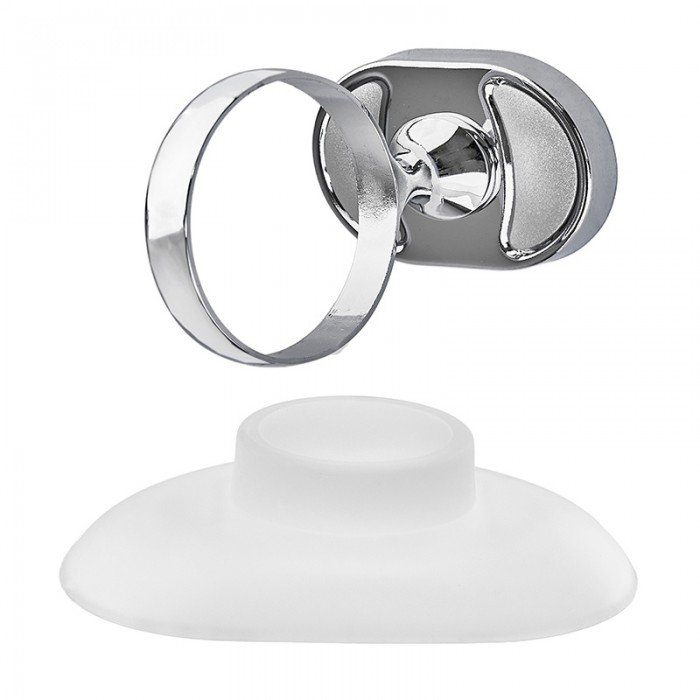 Мыльница настенная (стекло) Zerix AFB-0102 (ZX5059)