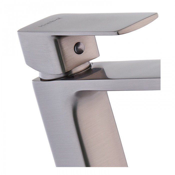 Змішувач для умивальника Haiba Kubus 001 High Graphite (HB4002) Змішувач для умивальника Haiba Kubus 001 High Graphite (HB4002)