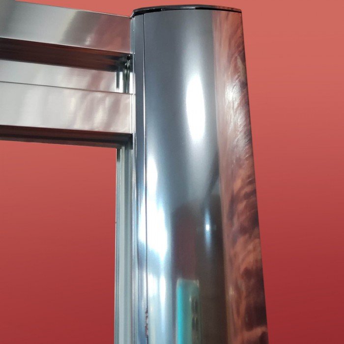 Боковая стенка для кабины Koer SR SW05-90x200-TR-01 прозрачное стекло Easy Clean 6мм, хром (KR5407) Боковая стенка для кабины Koer SR SW05-90x200-TR-01 прозрачное стекло Easy Clean 6мм, хром (KR5407)