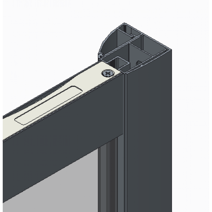Боковая стенка для кабины Koer SR SW05-90x200-TR-01 прозрачное стекло Easy Clean 6мм, хром (KR5407) Боковая стенка для кабины Koer SR SW05-90x200-TR-01 прозрачное стекло Easy Clean 6мм, хром (KR5407)