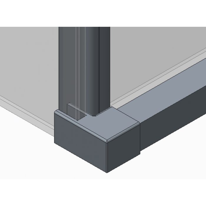 Боковая стенка для кабины Koer SR SW05-90x200-TR-01 прозрачное стекло Easy Clean 6мм, хром (KR5407) Боковая стенка для кабины Koer SR SW05-90x200-TR-01 прозрачное стекло Easy Clean 6мм, хром (KR5407)