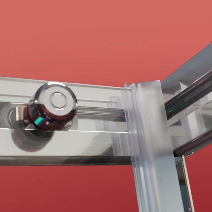 Боковая стенка для кабины Koer SR SW05-90x200-TR-01 прозрачное стекло Easy Clean 6мм, хром (KR5407) Боковая стенка для кабины Koer SR SW05-90x200-TR-01 прозрачное стекло Easy Clean 6мм, хром (KR5407)