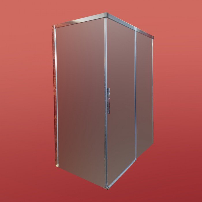 Боковая стенка для кабины Koer SR SW05-90x200-TR-01 прозрачное стекло Easy Clean 6мм, хром (KR5407) Боковая стенка для кабины Koer SR SW05-90x200-TR-01 прозрачное стекло Easy Clean 6мм, хром (KR5407)