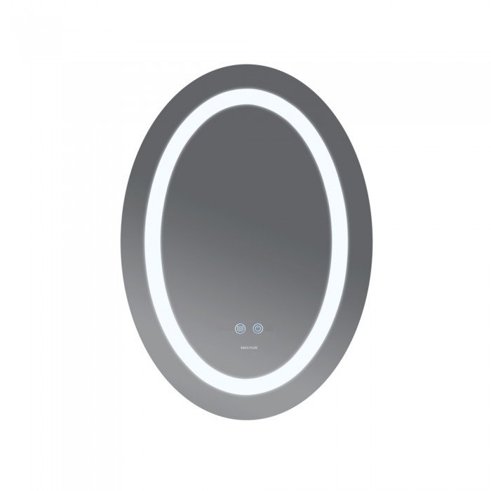 Зеркало Mixxus PLAIN MV03-50x70 с Led Touch, Anti-fog, димером, регулятором яркости (MI6664)