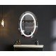 Зеркало Mixxus PLAIN MV03-50x70 с Led Touch, Anti-fog, димером, регулятором яркости (MI6664)