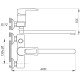 Змішувач для ванни Zerix JLB 279 (ZX2944) Змішувач для ванни Zerix JLB 279 (ZX2944)