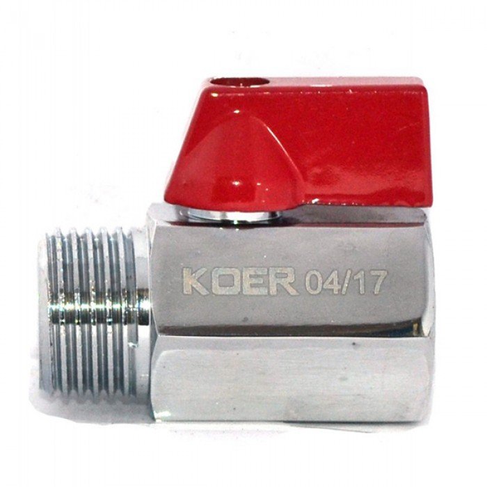 Кран "міні" 1/2" ГШМ Koer KR.401 (KR0156) Кран "міні" 1/2" ГШМ Koer KR.401 (KR0156)