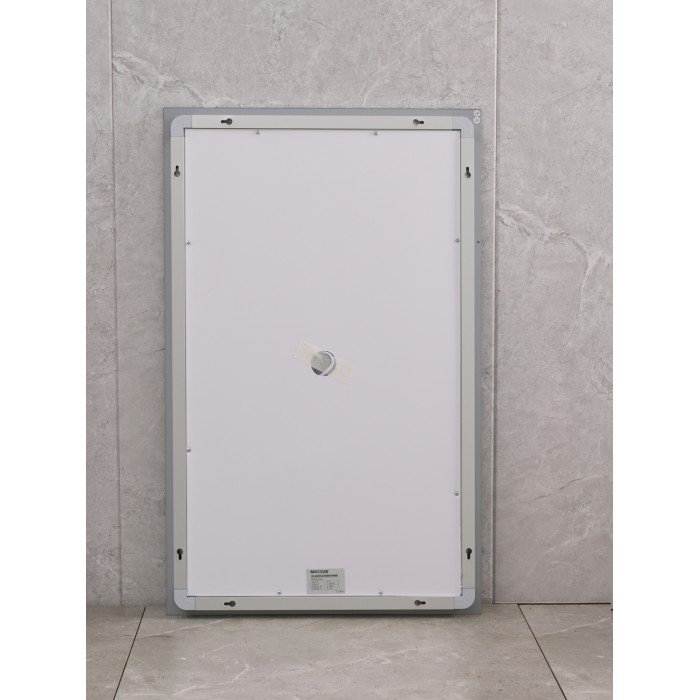 Зеркало Mixxus HARD MR06-50x80-CASE с Led Touch, Anti-fog, димером, регулятором яркости, часами (MI