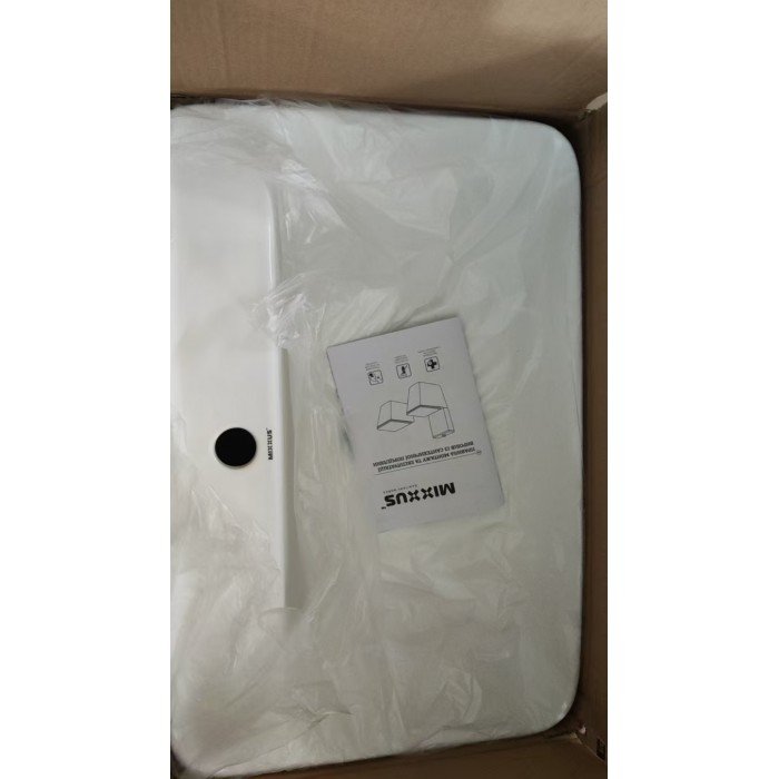 Раковина накладна Mixxus Premium BEVEL-0203 600х405х120mm з отвором під змішувач (MP6513) Раковина накладна Mixxus Premium BEVEL-0203 600х405х120mm з отвором під змішувач (MP6513)