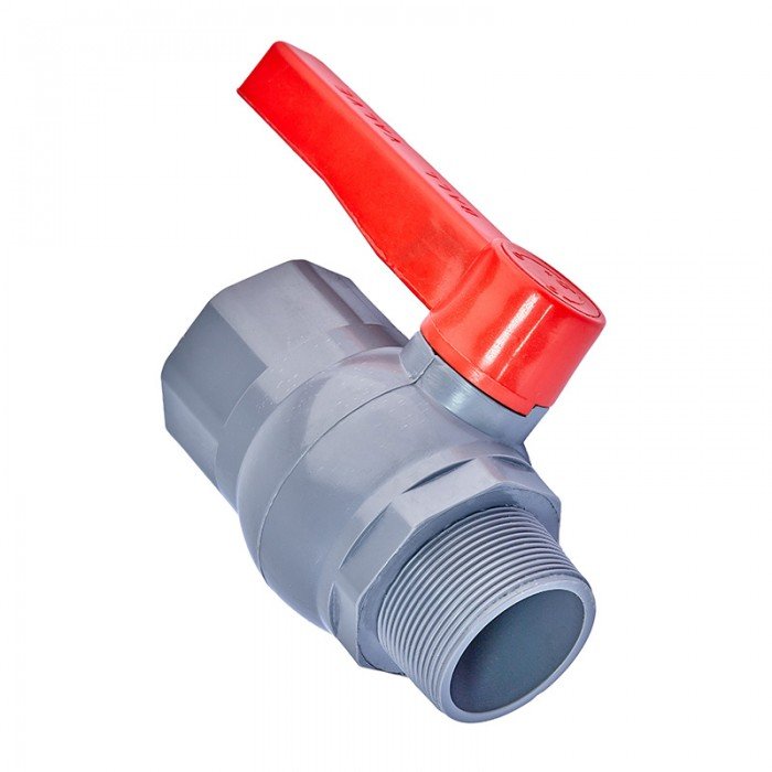 Кран кульовий Plamix PVM-2" FM PVC (PM0624) Кран кульовий Plamix PVM-2" FM PVC (PM0624)