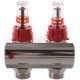 Коллекторный блок с расходомерами Koer KR.1110-04 1”x4 ways (KR2641) Коллекторный блок с расходомерами Koer KR.1110-04 1”x4 ways (KR2641)