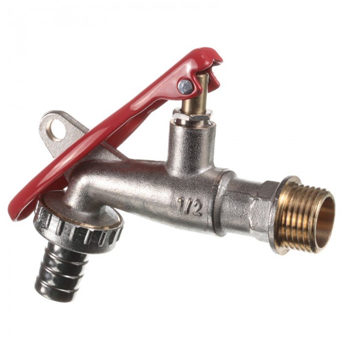 Кран поливу з вухом під замок Koer KR.249 - 1/2" (KR3072) Кран поливу з вухом під замок Koer KR.249 - 1/2" (KR3072)