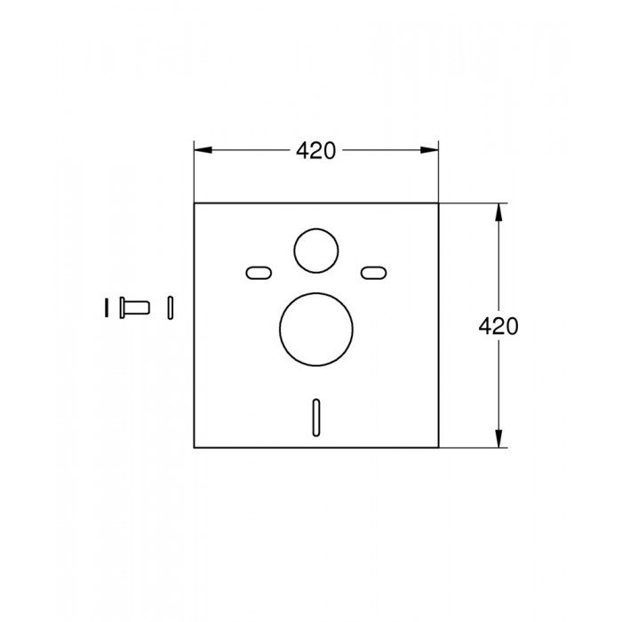 Комплект для звукоізоляції Grohe (37131000)