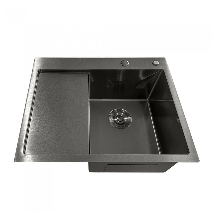Мойка из нержавеющей стали Mixxus MH6350R Nano-Black (3.0/0.8) цвет графит (MI7047) Мойка из нержавеющей стали Mixxus MH6350R Nano-Black (3.0/0.8) цвет графит (MI7047)