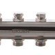 Коллекторный блок с термостатическими клапанами Koer KR.1100-06 1”x6 ways (KR2632) Коллекторный блок с термостатическими клапанами Koer KR.1100-06 1”x6 ways (KR2632)