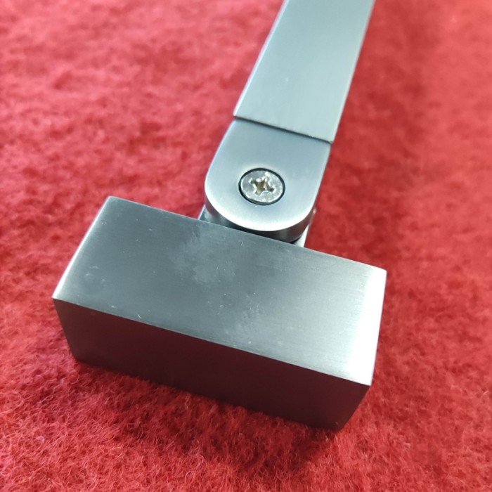 Боковая стенка для кабины Koer SR SW04-90x200-TR-07 прозрачное стекло Easy Clean 10мм, графит (KR53