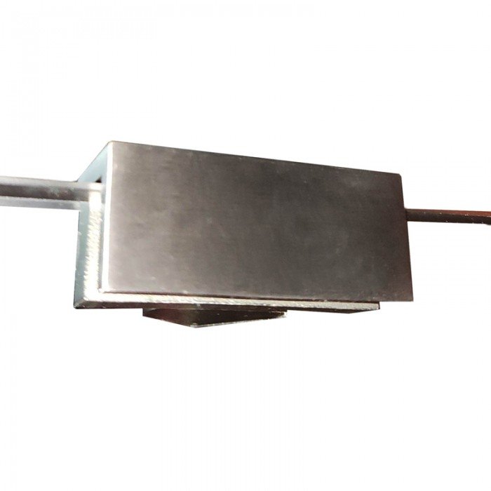 Боковая стенка для кабины Koer SR SW04-90x200-TR-07 прозрачное стекло Easy Clean 10мм, графит (KR53