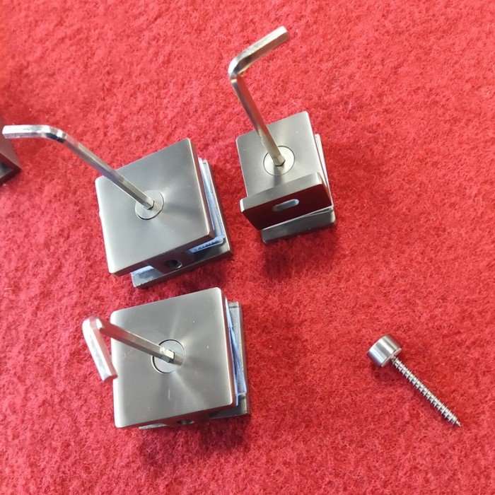 Боковая стенка для кабины Koer SR SW04-90x200-TR-07 прозрачное стекло Easy Clean 10мм, графит (KR53