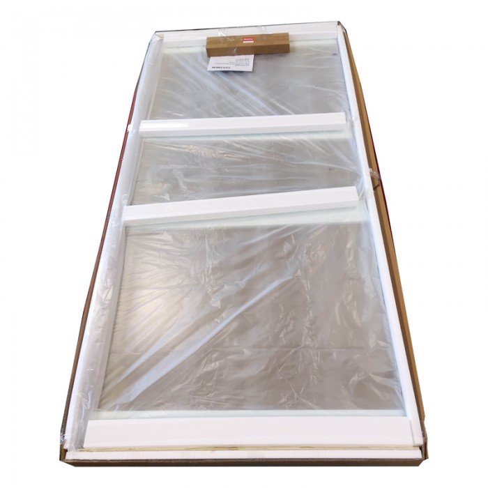 Боковая стенка для кабины Koer SR SW04-90x200-TR-07 прозрачное стекло Easy Clean 10мм, графит (KR53