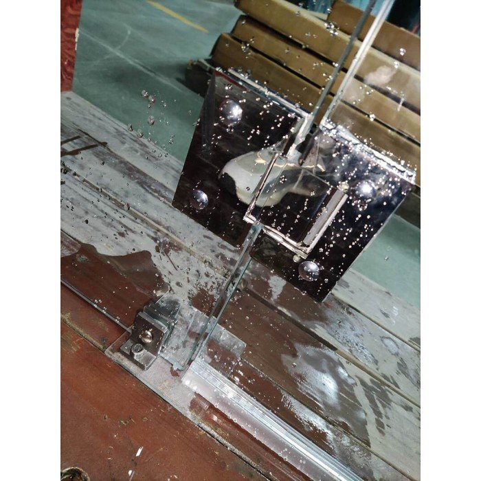 Боковая стенка для кабины Koer SR SW04-90x200-TR-07 прозрачное стекло Easy Clean 10мм, графит (KR53