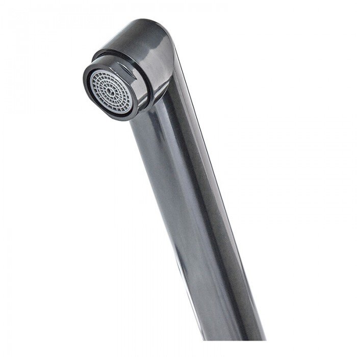 Змішувач для ванної Plamix Sirius-140 Black (зі шлангом та лійкою) (PM0638) Змішувач для ванної Plamix Sirius-140 Black (зі шлангом та лійкою) (PM0638)