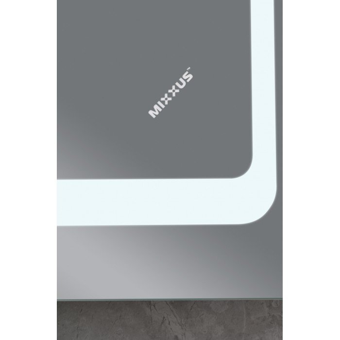 Зеркало Mixxus TWEE MR09-80x60-Reverse с Led Touch, Anti-fog, димером, регулятором яркости (MI6660)