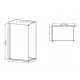 Душевая перегородка Mixxus Premium FLAT SP01-140x200-TR Chrome Walk-In прозрачное стекло 8мм (MI685 Душевая перегородка Mixxus Premium FLAT SP01-140x200-TR Chrome Walk-In прозрачное стекло 8мм (MI685