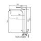 Смеситель для умывальника Koer KB-11010-05 высокий (Цвет черный) (KR3483) Смеситель для умывальника Koer KB-11010-05 высокий (Цвет черный) (KR3483)