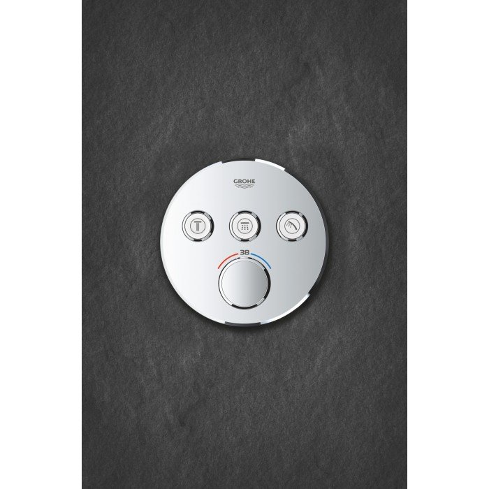 Термостат прихованого монтажу на 3 споживача Grohe Grohtherm SmartControl (29121000) Термостат прихованого монтажу на 3 споживача Grohe Grohtherm SmartControl (29121000)