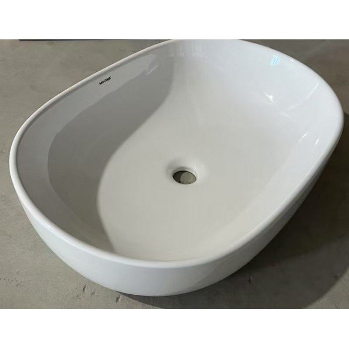 Раковина накладна MIXXUS PREMIUM ELLIPSE-0105 600х400х150mm (MP6563)