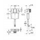 Смывной бачок GD 2 Grohe GD2 (38661000) Смывной бачок GD 2 Grohe GD2 (38661000)