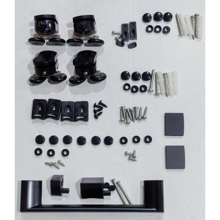 Двері в нішу Mixxus Premium DIVERSE SD01-120x185-TR Black прозоре скло 5мм (MI6877) Двері в нішу Mixxus Premium DIVERSE SD01-120x185-TR Black прозоре скло 5мм (MI6877)