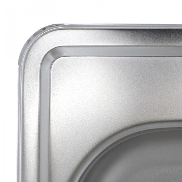 Мойка кухонная Zerix Z4848-06-160E (Satin) (ZM0557) Мойка кухонная Zerix Z4848-06-160E (Satin) (ZM0557)