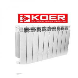 Радиатор биметалический KOER 100  Bimetal 96/500